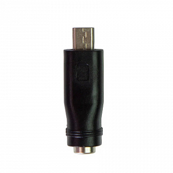 Переходник 5.5x2.1мм мама на Micro USB папа 5 Pin