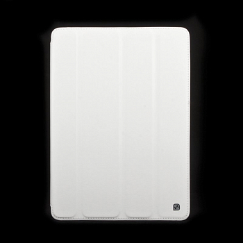 Чехол-книжка для Apple iPad Air (A1474, A1475, A1476) Hoco HA-L028 Crystal leather case раскладной кожаный, белый